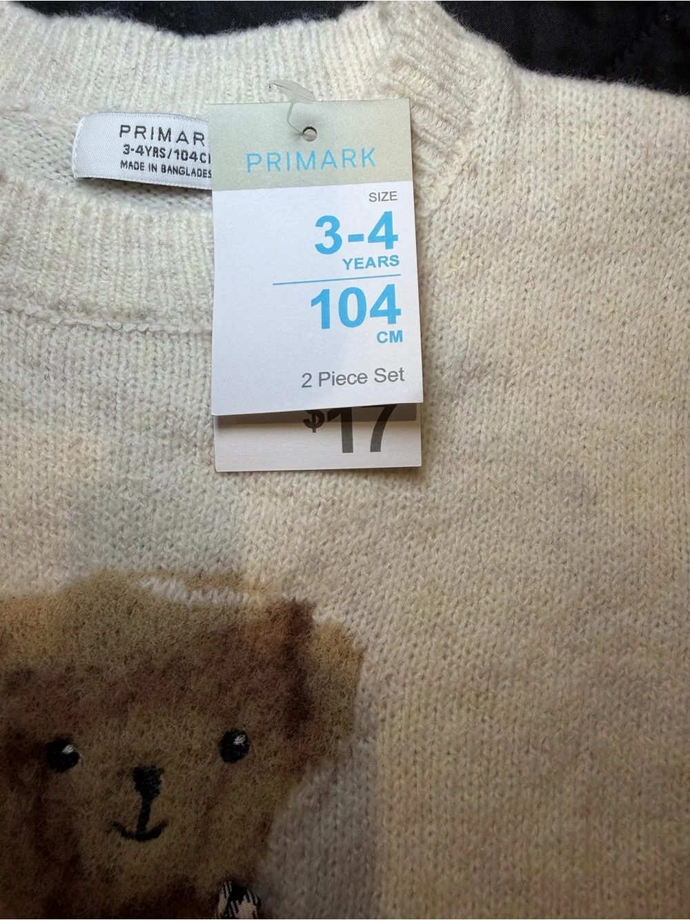 Primark cream knit